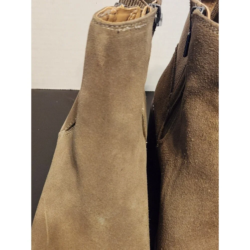 Sz8.5 - Blondo Damaris Womens Brown Suede Boot Waterproof